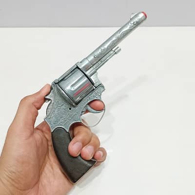 Vintage 1970s Gonher Margarita Model 76 Western Toy Revolver Gun