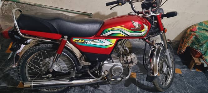 HONDA 70CC 2023 NEW  CONDITION  URGENTLY SALE