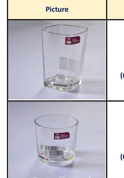 crockery items for sale