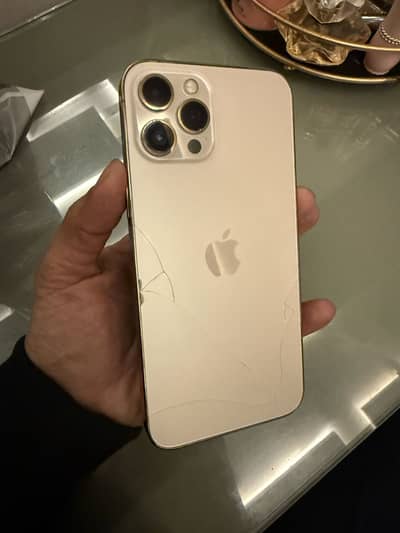 iPhone 12 Pro Max 128 Gb Non PTA Back Crack 4 Month Sim Time