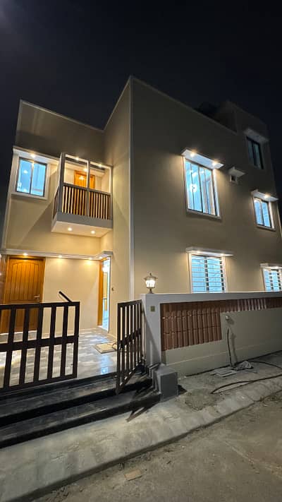 Naya Nazimabad Brand New 120SQ Yd One Unit Villa For Rent