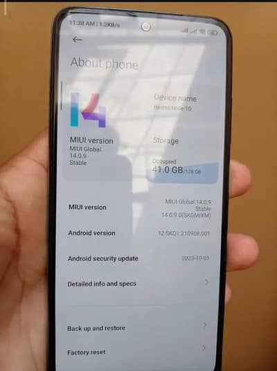 10/10 Lush condition. 4+2/128. only set +charger cable