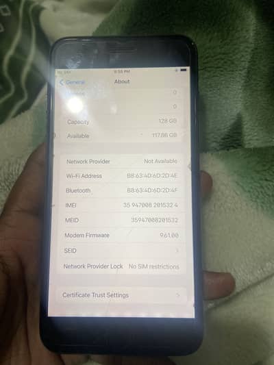 Iphone 7 plus 128 gb pta approved