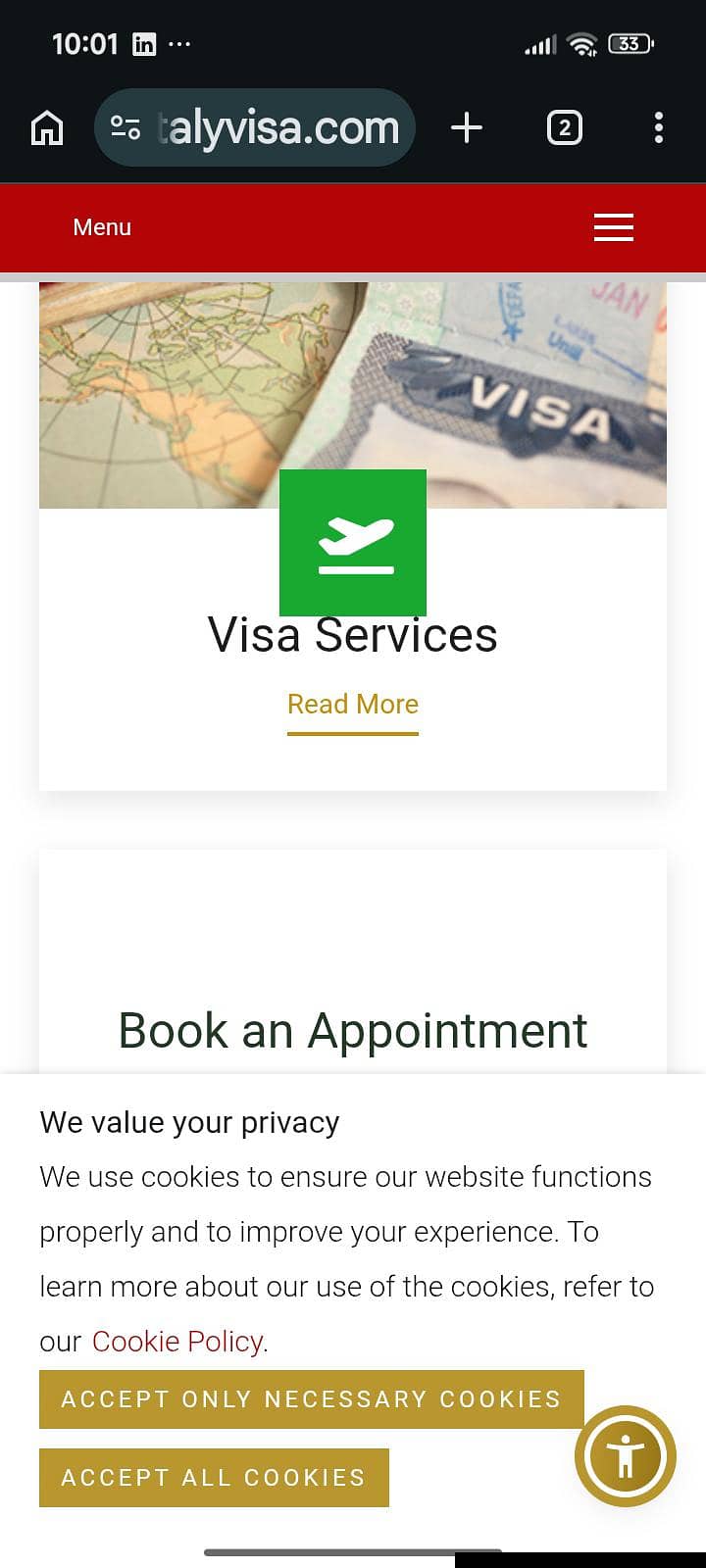 visa appointments 0