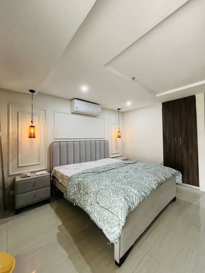 1 Bed New Luxury Furnished Apartment For Rent In Gulberg Greens Islamabad.