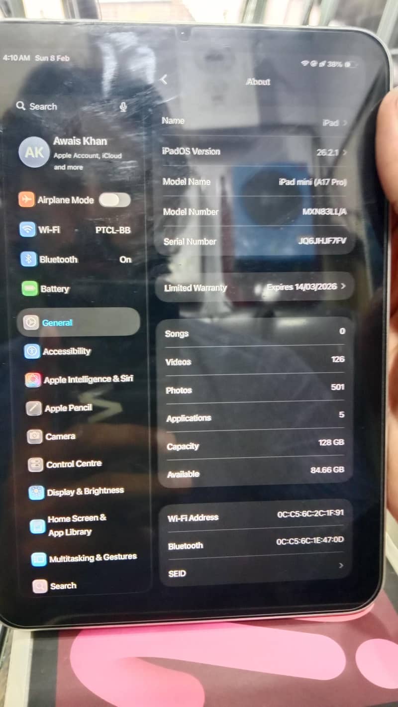 Ipad mini 7 (A 17 Pro) 9