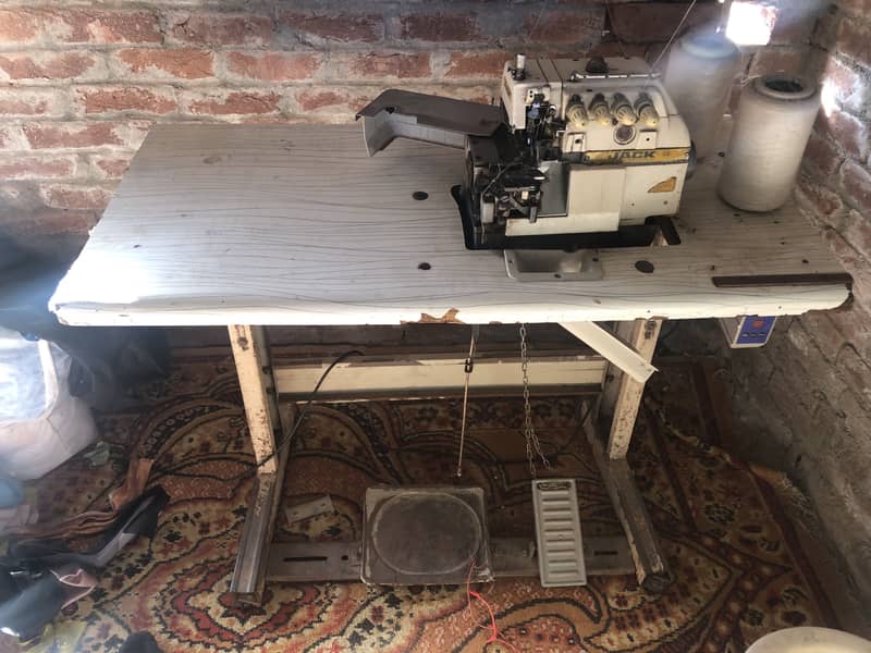 Overlock machine 1