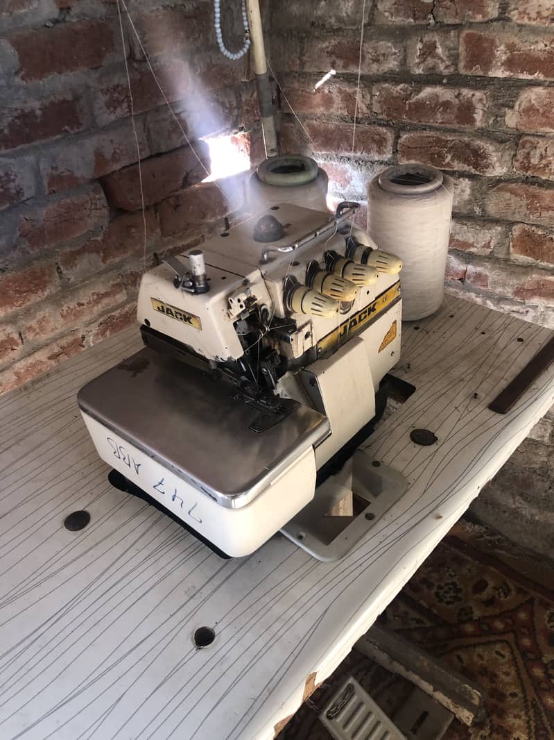 Overlock machine 7