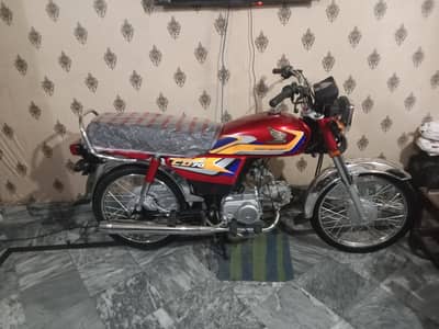 Honda CD 70 applied for 24/25