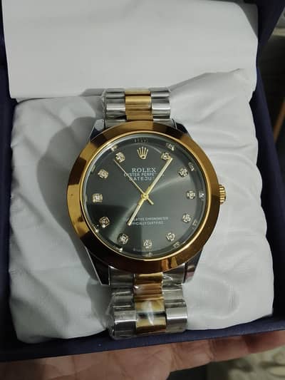 rolex automatic transmission watch