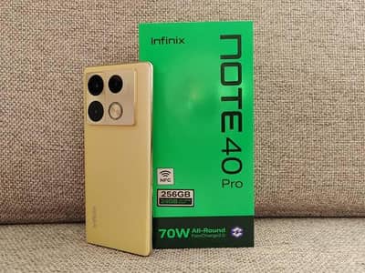 “Infinix Note 40 Pro 12GB/256GB Full Box Like New Urgent Sale”