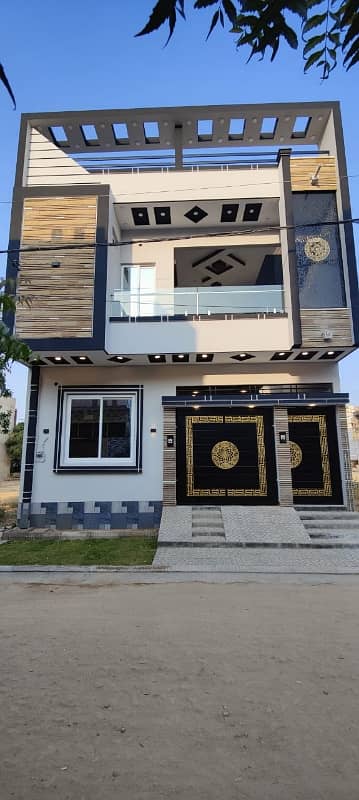 BRAND NEW 120 SQUARE YARD GROUND+ONE HOUSE FOR SALE IN SECTOR Q 3 GULSHAN E MAYMAR KARACHI