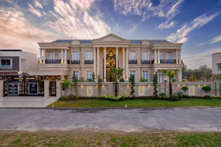 Exquisite 2 Kanal Faisal Rasul Signature Design Bungalow In Phase 6 With Full Basement, Pool, And Home Theater Near Raya Fairways For Sale