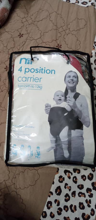 4 Position Baby Carrier (Birth to 12kg)