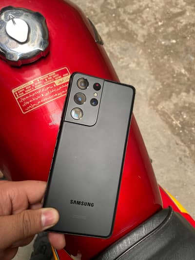 Samsung S21 Ultra 12/128 10 by 9 condition Physical +Esim PTA approved