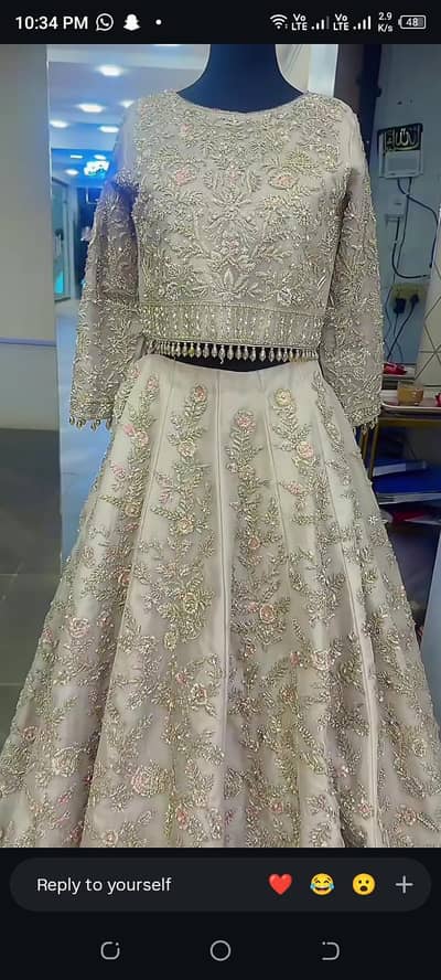 US bridals Walima/Nikkah Elegant Dress