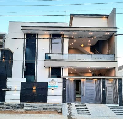 LUXURIOUS BRAND-NEW 240 SQ. YARDS WEST OPEN 40 WIDE ROAD HOUSE FOR SALE IN CAPITAL COOPERATIVE SOCIETY SECTOR 35-A SCHEME 33 KARACHI