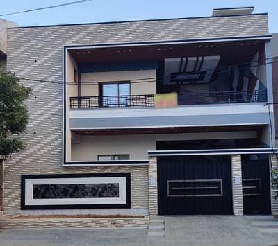 BRAND NEW 240 SQUARE YARD GROUND+ONE LUXURY HOUSE FOR SALE IN SECTOR 25-A PUNJABI SAUDAGAR MULTI PURPOSE CORPORATE HOUSING SOCIETY SCHEME 33 KARACHI