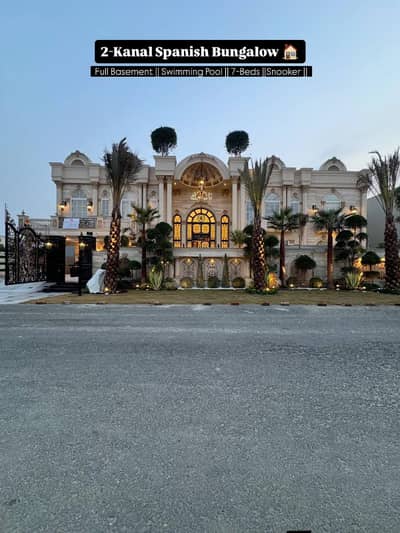 BRAND NEW 2-KANAL ELEGANT AND SUPER HOT LOCATED BUNGALOW IS AVAILABLE IN THE BEST BLOCK OF DHA LAHORE