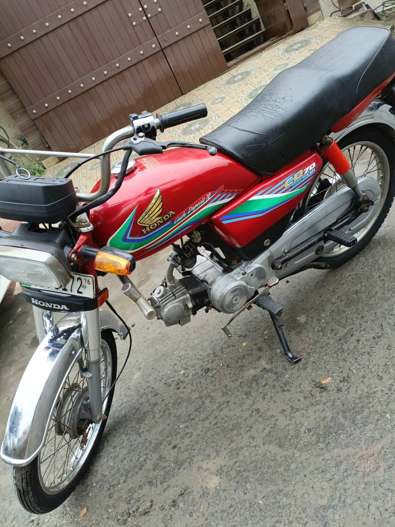 Honda CD 70 Model 2016 1