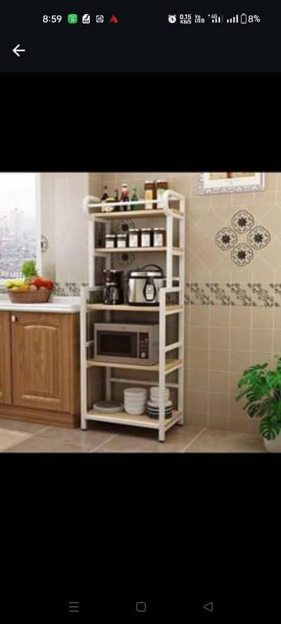 kitchen rack oven stand storage rack