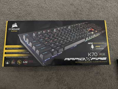 Corsair K70 Rapidfire RGB Mechanical Keyboard