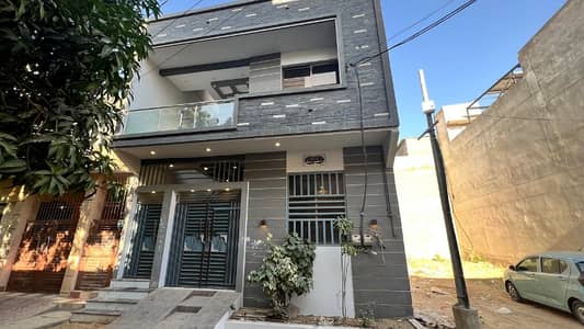 LEASED BRAND NEW 120 SQ YDS GROUND + ONE HOUSE AVAILABLE FOR SALE IN SECTOR R GULSHAN E MAYMAR KARACHI