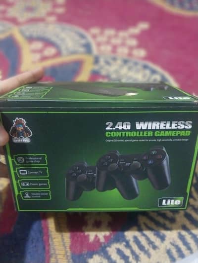 Plug and Play Gaming Stick Dual 2.4GHz Wireless  Controllers