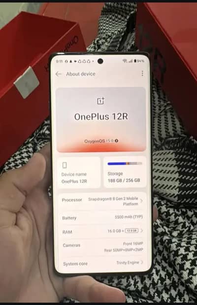OnePlus 12R Pta official