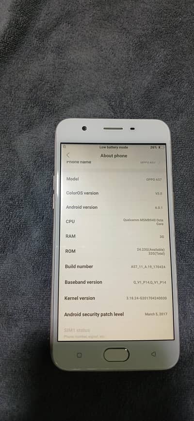 oppo a 57 3 + 32