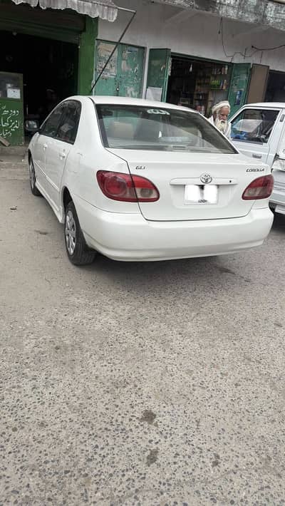 Toyota corolla gli 2005 model