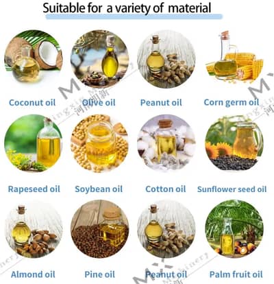 Coconut oil Mustard oil cold and hot oil extraction machine