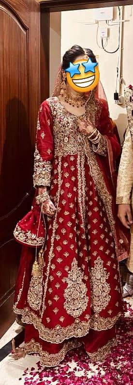 barat dress. frock+lehnga