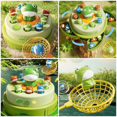 Flying Frog Catching Toy