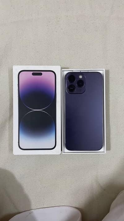 IPhone 14 Pro Max (256GB) NON PTA Approved Dual physical SIM 10/10 Con