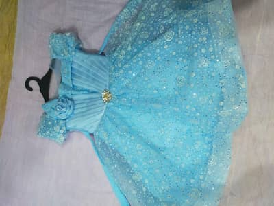 fancy baby frock