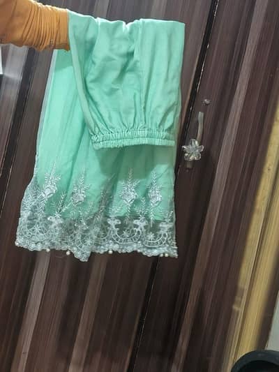 3 piece embroidery dress