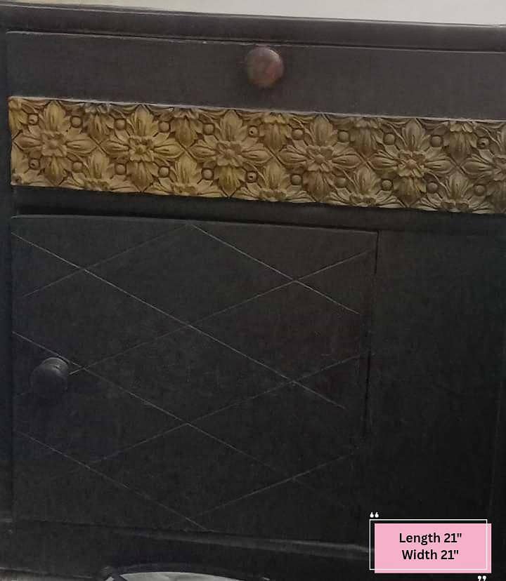 Bed Set . Side Tables . Dressing Table . Mirror 1