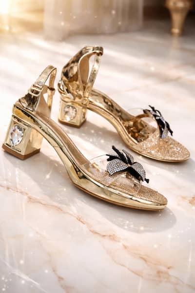 Beautiful and elegant stopy heels