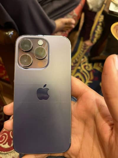 iphone 14 pro factory unlocked 256 gb 4 month sim time available