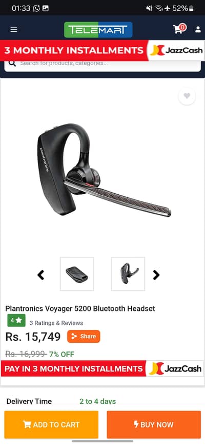 Plantronics Voyager 5200