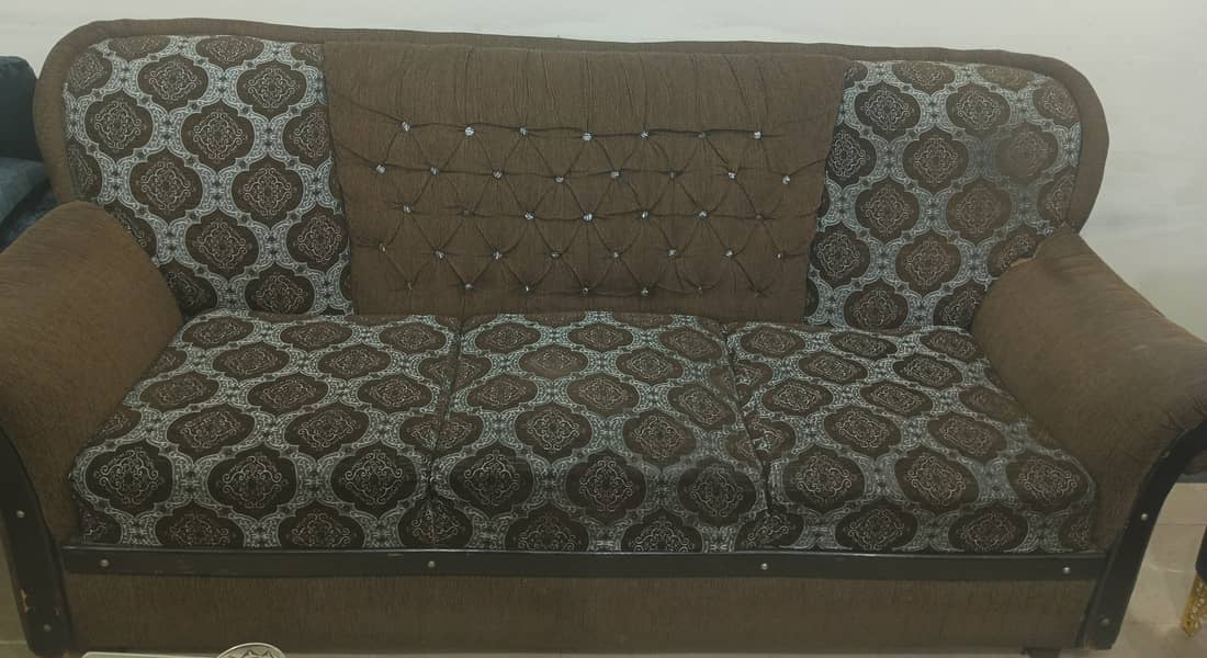 Brown Sofa set 4