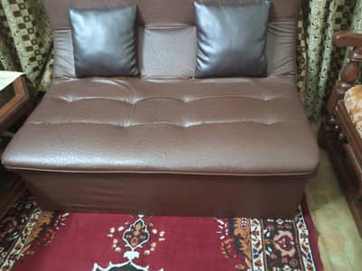 2 seater foam sofa urgent sale hi kerna he