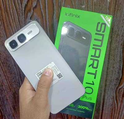 infinix Smart 10 plus 6gb RAM 128gb memory 6000 MH battery