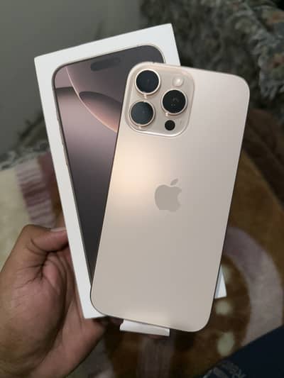 Iphone 16 pro max 512 gb non pta just box open