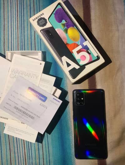 Samsung Galaxy A51.6/128 Pta Approved. Touch Change.