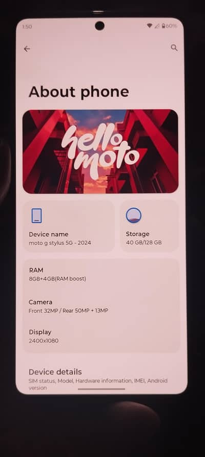 Moto G Stylus 2024 5g Sim Lock