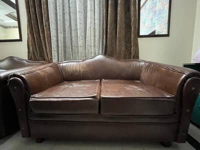 Leather Poshish Sofa Set 3-2-2