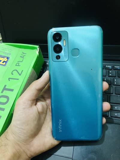 Inifnix hot12 play 4/64gb with box