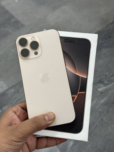 iphone 16 Pro Max , 256GB , non PTA ( factory unlock )